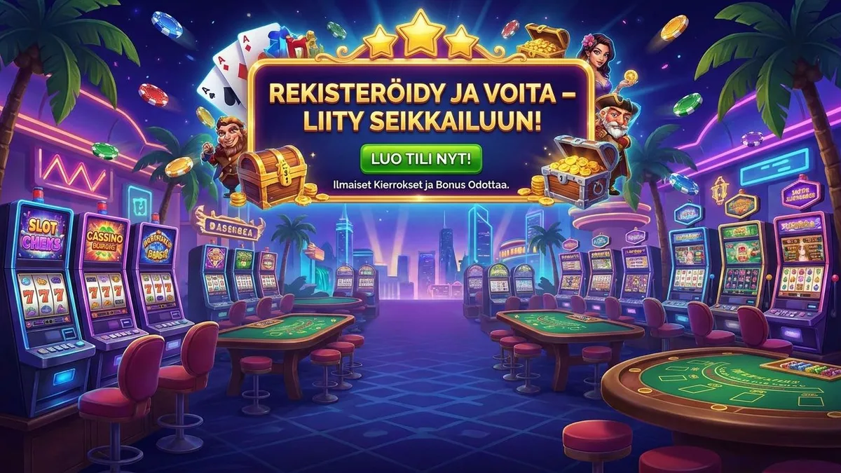 Rekisteröidy bonuksella